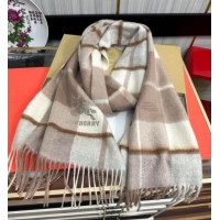 Best Grade Burberry Check Cashmere Long Scarf 32x180 0821 Beige 2024