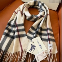 Well Crafted Burberry Check Cashmere Scarf B011001 2025 Top Quality