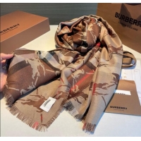 Best Price Burberry Cashmere Scarf 220x70cm B011602 Brown 2025 Top Quality