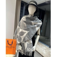 Low Cost Louis Vuitton The Ultimate Cashmere Long Scarf 70x185cm LV102102 Grey 2024