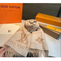 Fashion Discount Louis Vuitton Reykjavik Long Scarf 45x170cm LV102103 Beige 2024