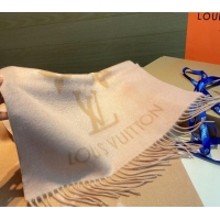 Luxurious Louis Vuitton Reykjavik Long Scarf 45x170cm LV102103 Pink 2024