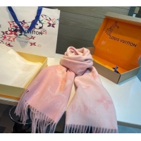 Promotional Louis Vuitton Long Scarf 45x170cm 0115 Light Pink 2025