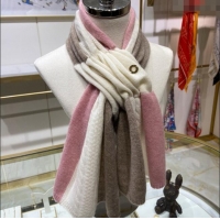 Luxury Cheap Loro Piana Cashmere Scarf L011013 Pink 2025 Top Quality