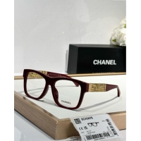 Famous Brand Chanel Glasses 3478 Burgundy 2025