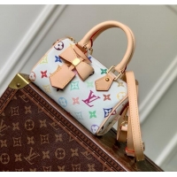 Low Cost Louis Vuitton LV x TM Nano Speedy Bag in Multicolored Monogram Canvas M13391 White 2025