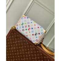 Buy Classic Louis Vuitton LV x TM Speedy Bandouliere 25 Bag in Multicolored Monogram Canvas M13085 White 2025