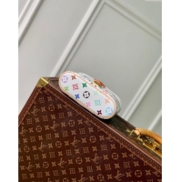 Best Price Louis Vuitton LV x TM Vanity Chain Pouch in Multicolored Monogram Canvas M13662 White 2025