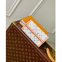 Good Product Louis Vuitton LV x TM Sarah Wallet in Multicolor Monogram Canvas M13397 White 2025