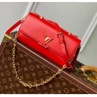 Inexpensive Louis Vuitton Wallet On Chain Capucines Bag in Calfskin Leather M12405 Red 2025