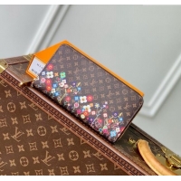 Well Crafted Louis Vuitton LV x TM Zippy Wallet in Monogram Canvas M14162 2025