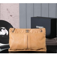 Well Crafted Chanel Vintage Calfskin Shopping Bag with Pouch Maillard 3047 Brown 2025