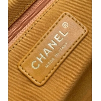 Trendy Design Chanel Vintage Suede Flap Bag with Wide Strap A99935 Yellow 2025