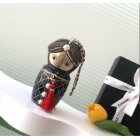 New Fashion Chanel Chinese Dolls Clutch with Chain C3060 Black/Red 2025