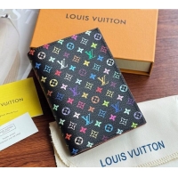 Well Crafted Louis Vuitton LV x TM Passport Cover M12056 Black/Multicolor 2025