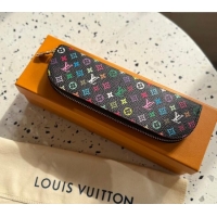 Top Quality Louis Vuitton LV x TM Pencil Pouch Charlotte M12061 Black/Multicolor 2025