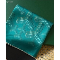 Famous Brand Goyard Silk Scarves GS871 Green