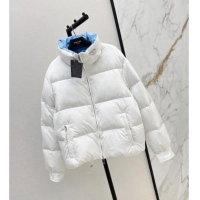 Good Product Prada Down Jacket with Logo 1203 White 2024