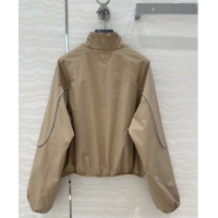 Promotional Prada Jacket and Shorts Set C030610 Beige 2025