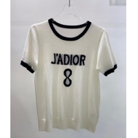 Good Taste Dior Knit Wool Top 0214 White 2025