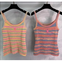 Buy Classic Chanel Multicolor Striped Vest 0306 2025