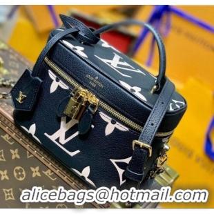 Cheapest Louis Vuitton Vanity Case PM Bag in Giant Monogram Leather M45780 Black/Beige 2025