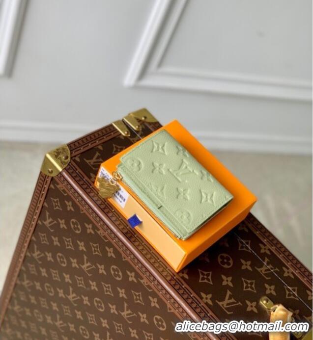 Best Price Louis Vuitton LV x TM Lisa Wallet M14088 Green Tea 2025