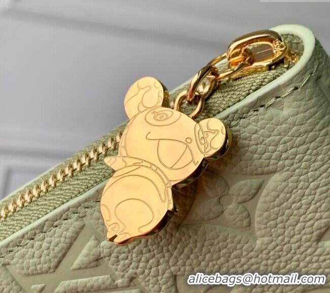 Best Price Louis Vuitton LV x TM Zippy Wallet M13618 Green Tea 2025