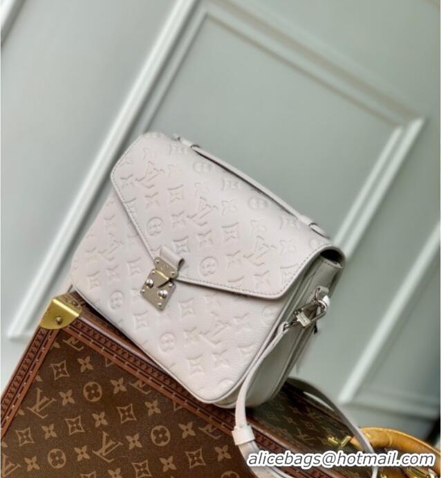  Buy Discount Louis Vuitton Pochette Metis Bag in Monogram Leather M13481 Brume Grey 2025