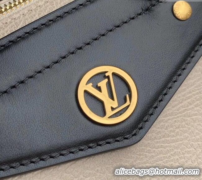 Famous Brand Louis Vuitton LV Biker PM Bag in Black Lambskin leather M14721 Beige 2025