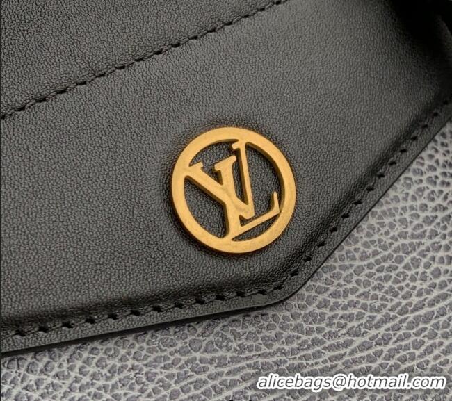 Super Quality Louis Vuitton LV Biker MM Bag in Black Lambskin leather M14702 Dark Denim Blue 2025