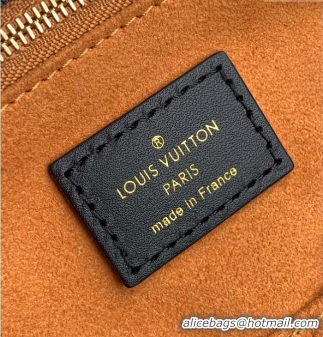 Shop Promotional Louis Vuitton OnTheGo GM Tote Bag in Monogram Empreinte Giant Leather M44925 Black 2025