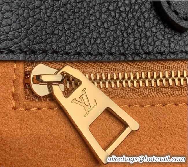 Buy Fashionable Louis Vuitton OnTheGo MM Tote Bag in Monogram Leather M45595 Black 2025