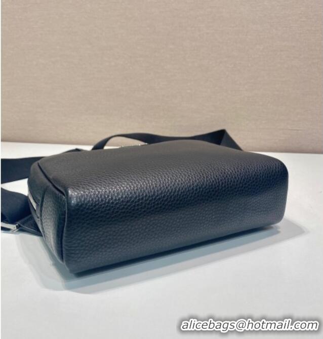 Trendy Design Prada Mens Leather shoulder bag 2VH181 Black 2025
