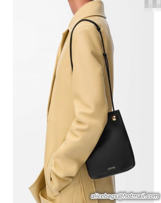 Promotional Loewe Pebble pouch Mini Bag in Smooth Calfskin 9531 Water Blue 2025