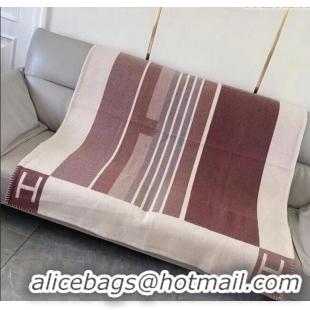 Buy Discount Hermes Avalon Throw Wool Cashmere Blanket 140x170cm 0923 Brown 2022