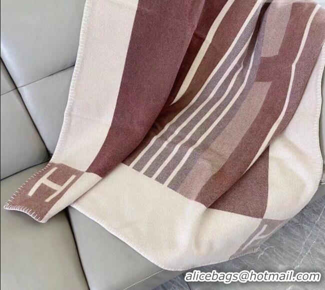 Buy Discount Hermes Avalon Throw Wool Cashmere Blanket 140x170cm 0923 Brown 2022