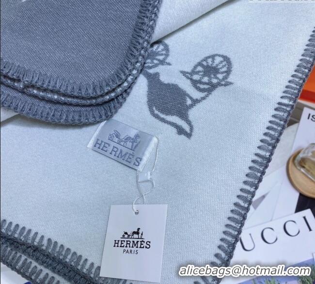 Reasonable Price Hermes Blanket 135x165cm 1123 Grey