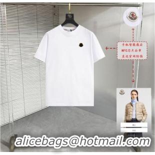 Promotional Moncler Cotton T-shirt M72652 White 2025 (For Women and Men)