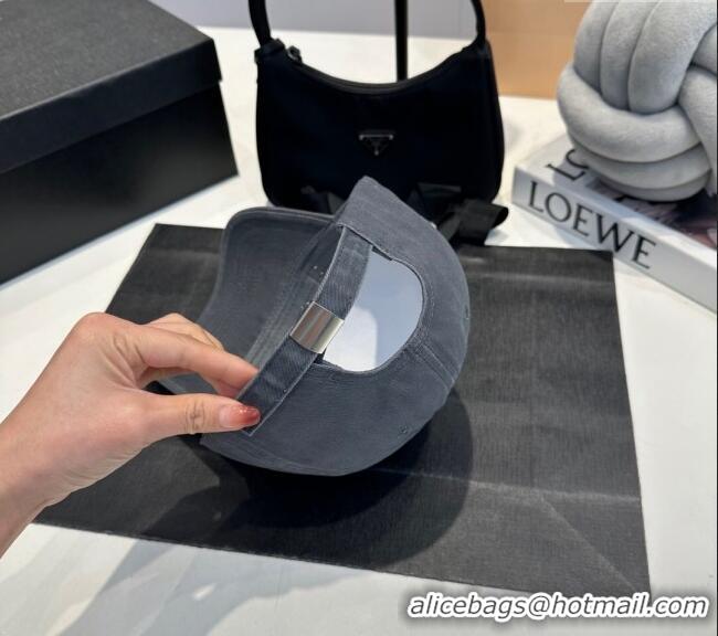 Well Crafted Gucci GG Canvas Baseball Hat with Side Logo 0317 Grey 2025