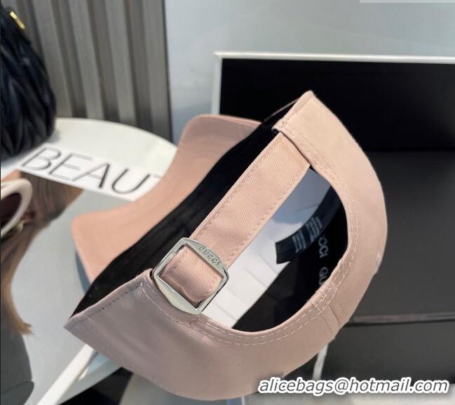 Buy Fashionable Gucci Canvas Baseball Hat with GUCCI and Star 7082 Light Pink 2025