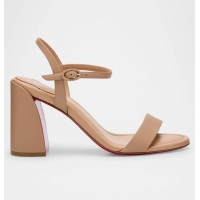 ​Trendy Design Christian Louboutin Miss Jane Red Sole Ankle-Strap Sandals CL5462 Blush