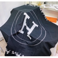 Buy Fashionable Hermes Blanket 135x165cm 1123 Black