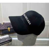 Low Cost Balenciaga Baseball Hat 040301 Black 2024