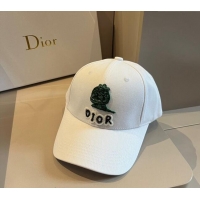 Buy Sophisticated Dior Baseball Hat 040303 White 2024