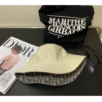 Spot Bulk Dior Reversible Bucket Hat 073001 Pale Beige 2024